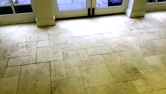 Sealing Limestone Floors in Houston