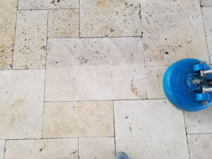 travertine cleaning