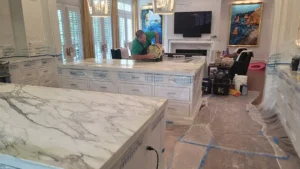 stone countertop cleaning image