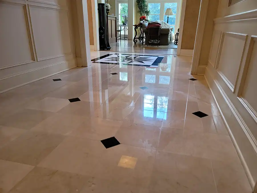 Professional Stone Floor Maintenance in Downtown Houston