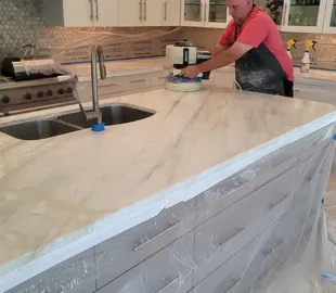 countertop stone restoration image