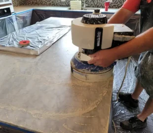 natural stone countertop restoration image 4