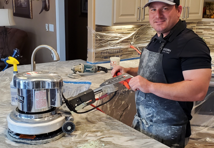 Modern Stone Care Etching