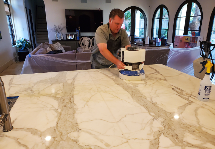 Modern Stone Care Staining