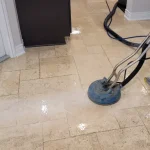 Travertine Honing, Filling & Sealing