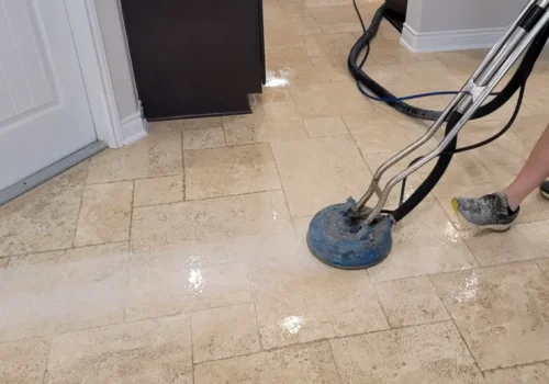 Travertine Honing, Filling & Sealing